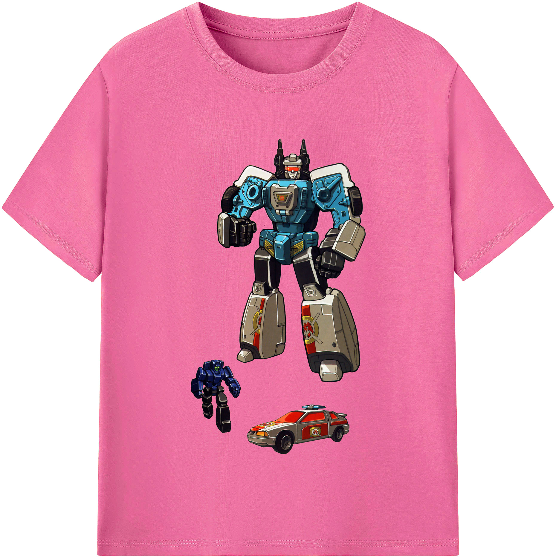 （画像用）  レディースカジュアルプリントTシャツ（綿100％）